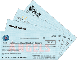 Angel Checkbook Sample